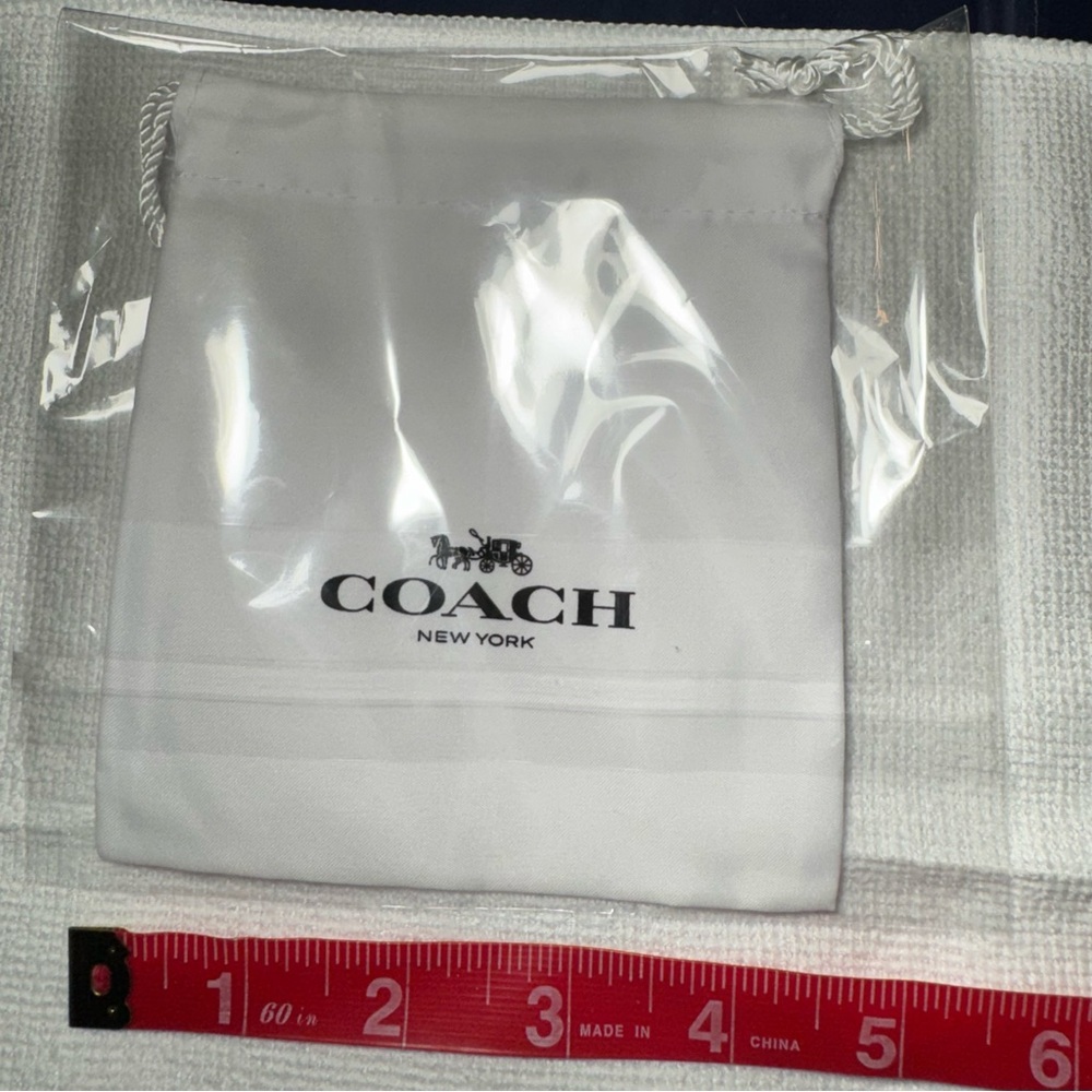 Coach White Accessories Pouch